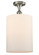 Ballston One Light Semi-Flush Mount in Brushed Satin Nickel (405|516-1C-SN-G111-L)