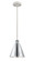 Ballston One Light Mini Pendant in White Polished Chrome (405|516-1P-WPC-MBC-8-PC)