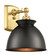 Ballston LED Wall Sconce in Satin Gold (405|516-1W-SG-M14-BK-LED)