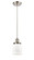 Ballston Urban LED Mini Pendant in Brushed Satin Nickel (405|916-1P-SN-G51-LED)