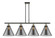 Ballston Urban LED Island Pendant in Black Antique Brass (405|916-4I-BAB-G43-L-LED)