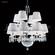 Le Chateau 12 Light Chandelier in Silver (64|96129S22-74)
