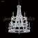 Ashton 20 Light Chandelier in Silver (64|96250S22)