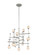 Mercer LED Chandelier in Polished Nickel (33|508670PN)