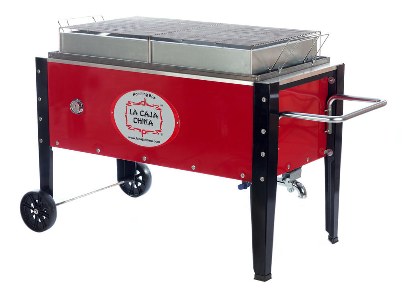 La Caja China - SP-300 Red 100 lbs Hog Roaster