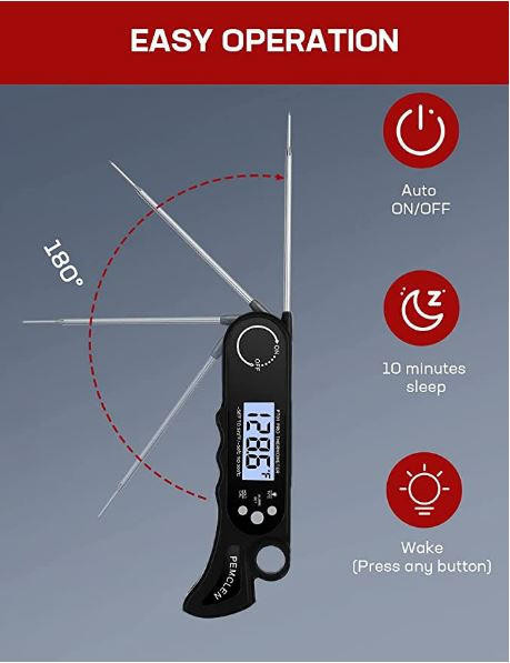 Wired Meat Thermometer - Polder Model 307 La Caja China