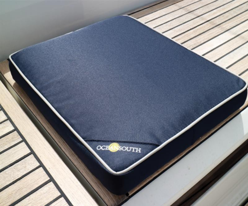 Oceansouth Fabric Boat Cushion Navy Blue (MA7201B MA7202B MA7203B) Boat Warehouse Australia