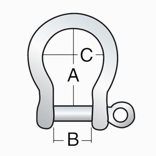 Harken 5mm Bow Shackle [2103] main image 1