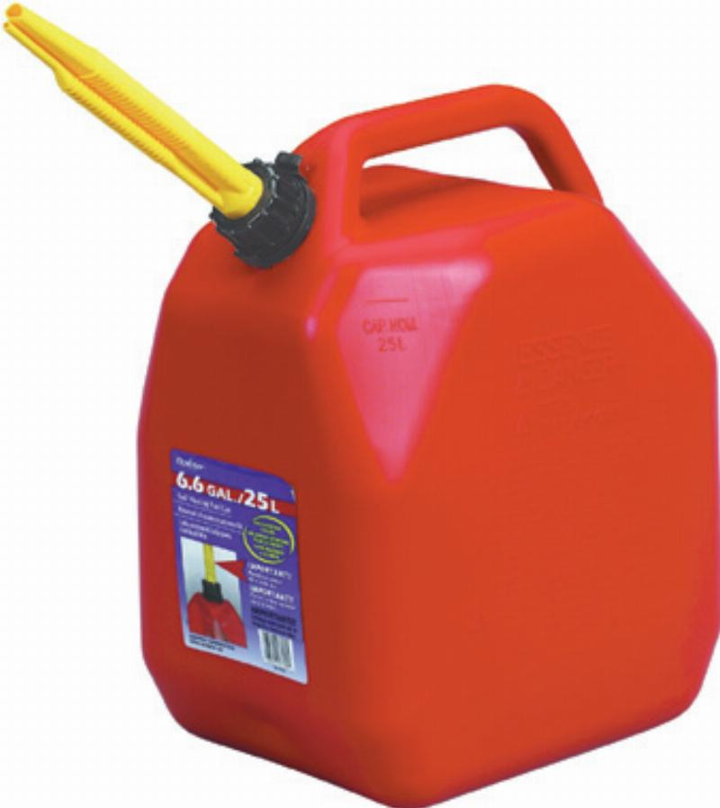 Scepter Fuel Jerry Can 20 Litre Squat with Fuel Vent in Handle