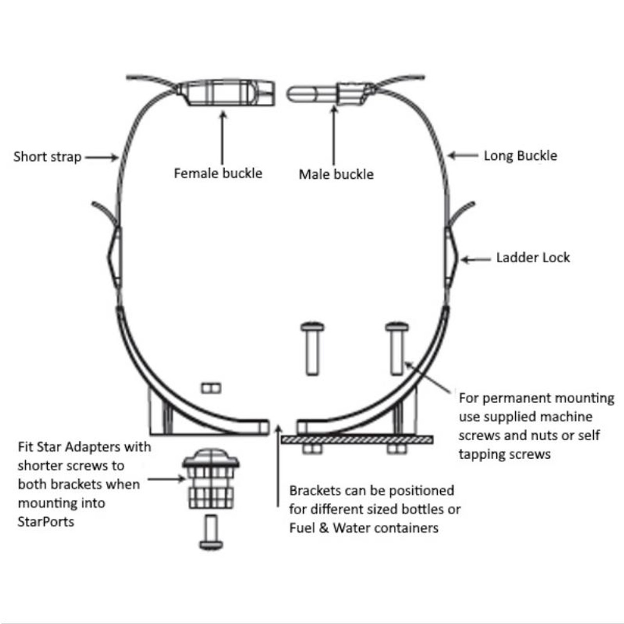 Galleymate Gas Regulator for Disposable Gas Bottles (REGDISP) Boat Warehouse Australia
