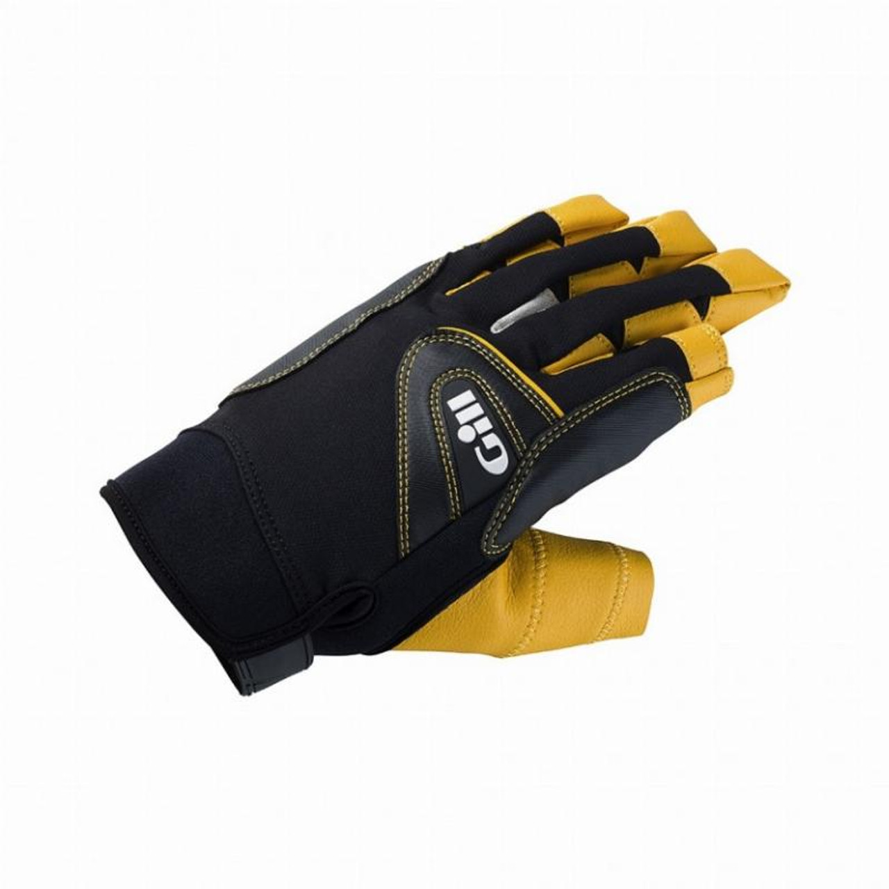 Gill Deckhand Gloves - Short Finger - Black L