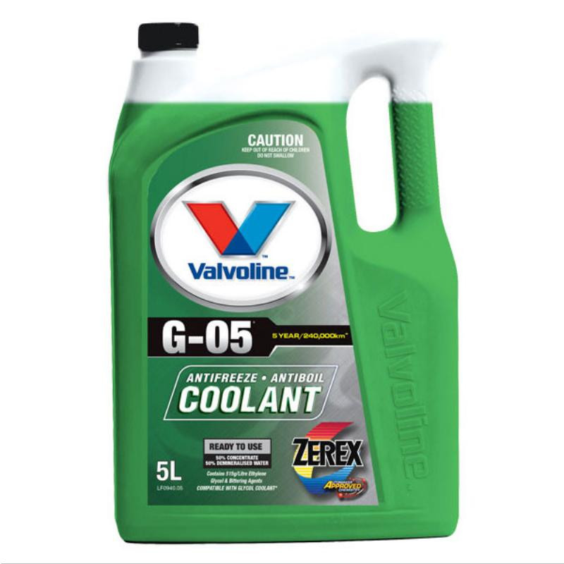Valvoline Zerex G05 Coolant (260168 260169) The Boat Warehouse