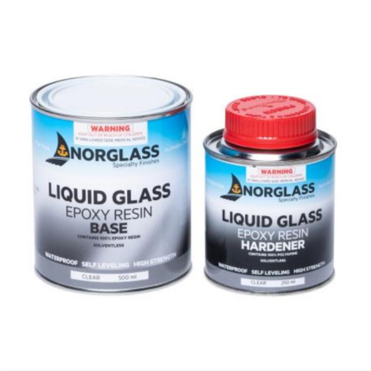 Norglass Liquid Glass Epoxy Resin Kit (1303 1293 1283)