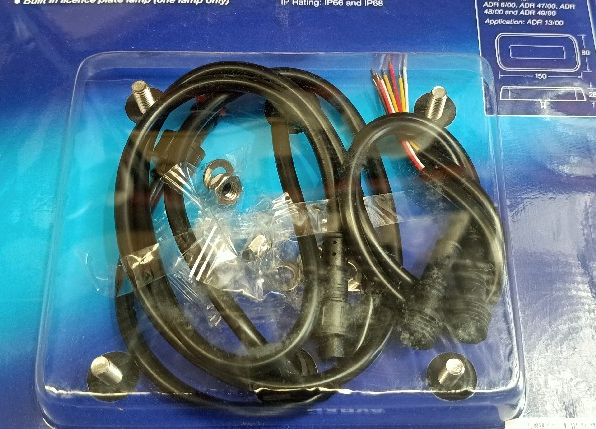 LED Trailer Lights Plug n Play Kit Slimline (547117) Boat Warehouse