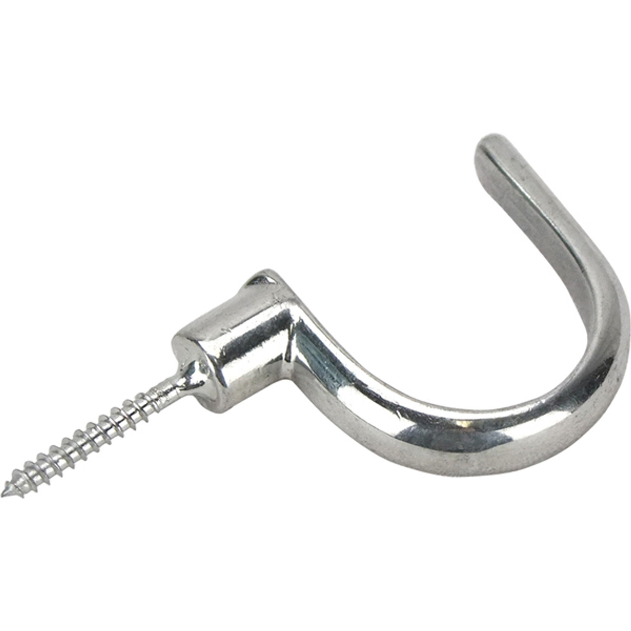 Stainless Steel Screw Hook - 316 Grade