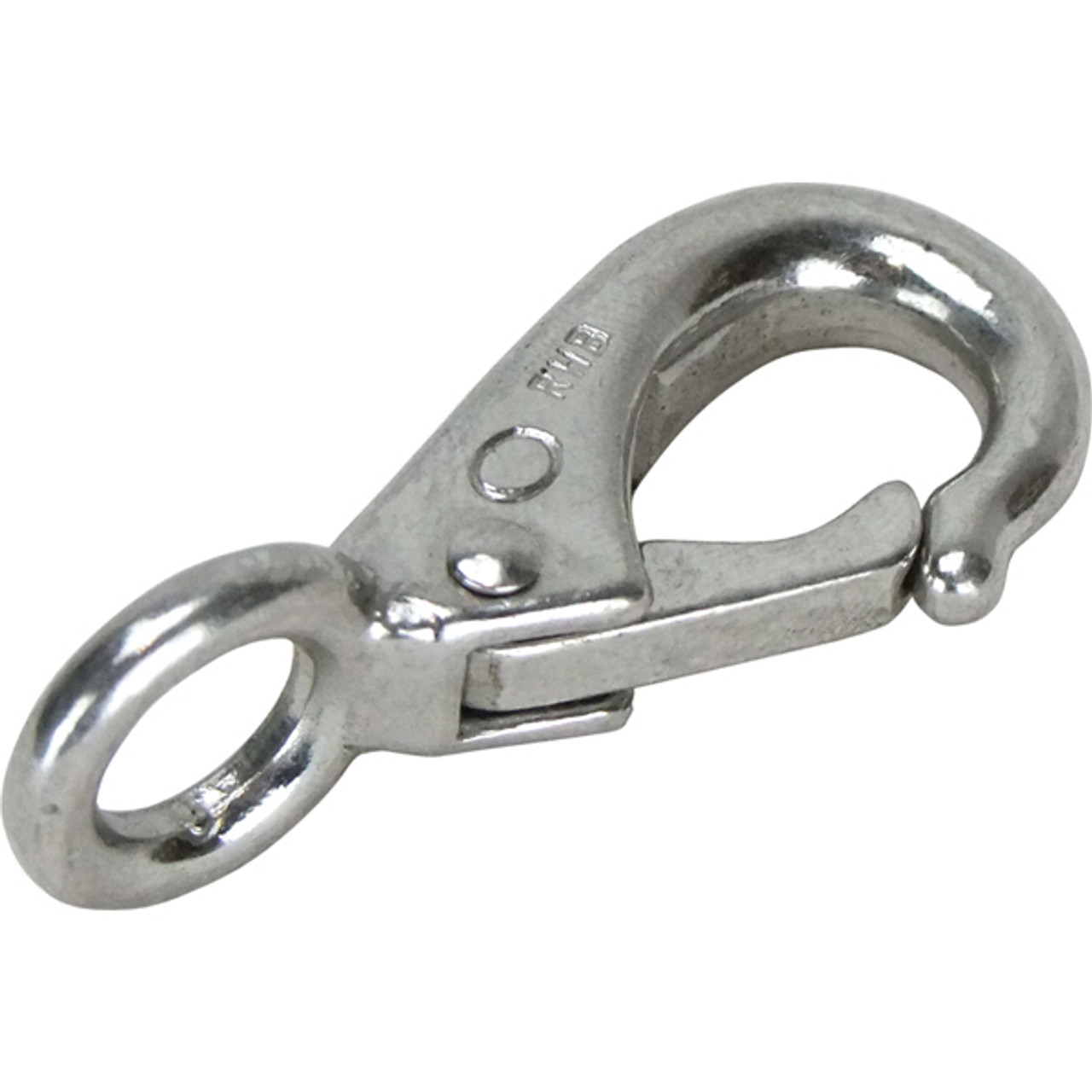 Stainless Steel Snap Hooks - Fixed Eye - 316 Grade