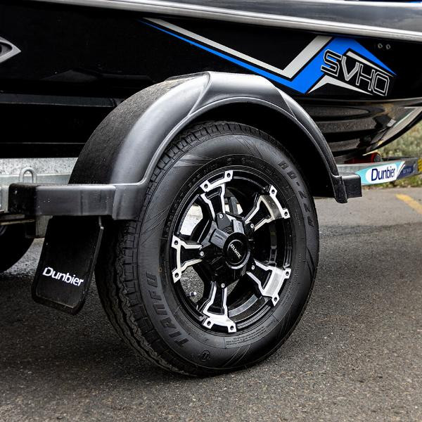 Atlantic Boat Rims Atlantic Alloy Trailer Wheel - X-Series (Multi-Stud) (13X5ALLOYMS165 ...