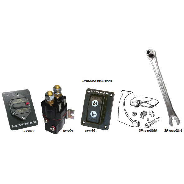 Treuil D'ancre Lewmar Pro-Series 700 - Pour Chaîne 6-7 Mm (1/4") - Bateaux 6-10 M
