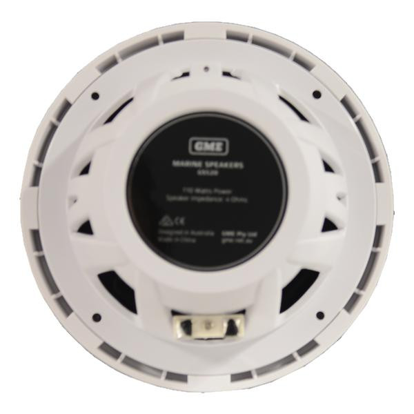 GME GS520 Marine Flush Mount Speakers White (Pair) (GS520W) Boat