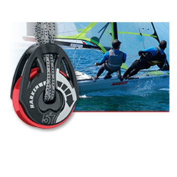 Harken 29mm T2 SoftAttach Double Block Boat Warehouse