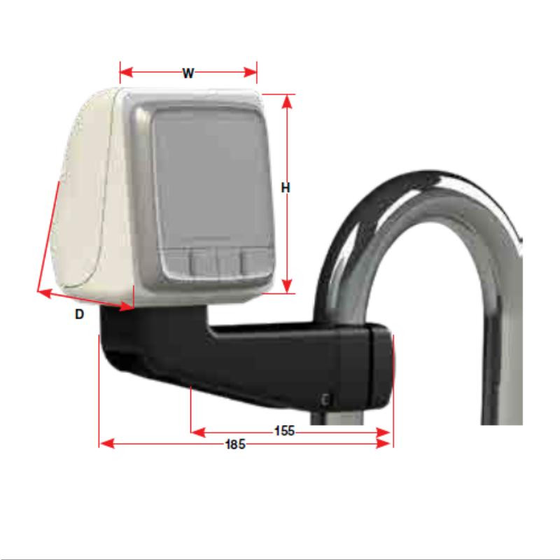 Scanstrut Adapterplatte für Simrad 24' Radom