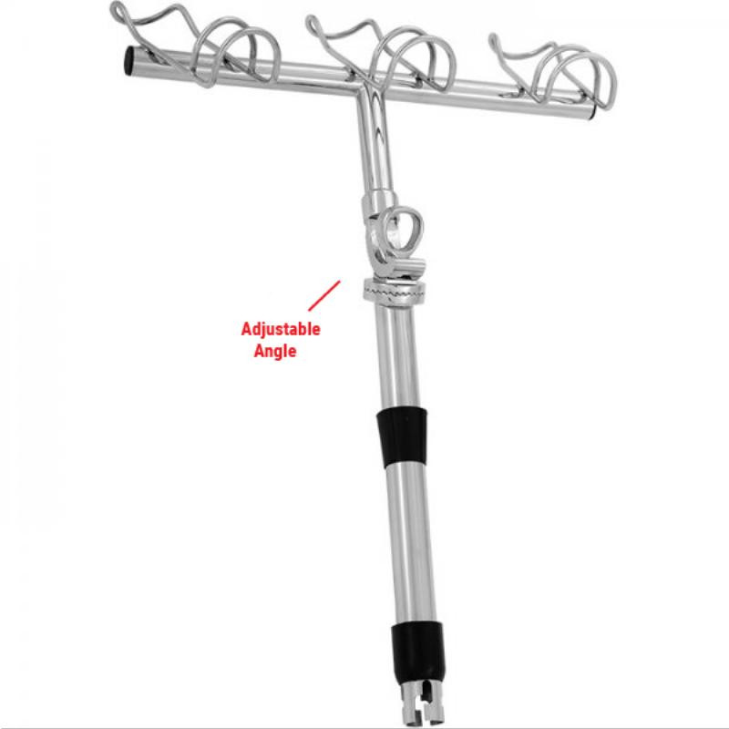 Viper Pro Series Double Wire 6 Way Stainless Steel Rod Rack (10005 ...