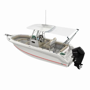 Oceansouth T-Top Stern Shade Extension Kit - White Oceansouth T-Top Stern Shade Extension Kit - White
