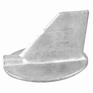 CAA Zinc Yamaha Trim Tab 90mm Diameter Anode CDZ9-040