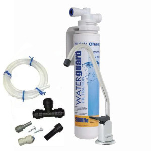 Shurflo Quick Change Water Filter with Faucet (RV-QBR-A)