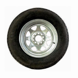 Atlantic Galvanised Steel Trailer Wheel - 10\" (Multi-Stud)