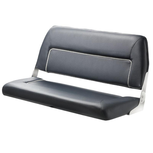 Vetus "First Class" Folding Bench Seat - Dark Blue