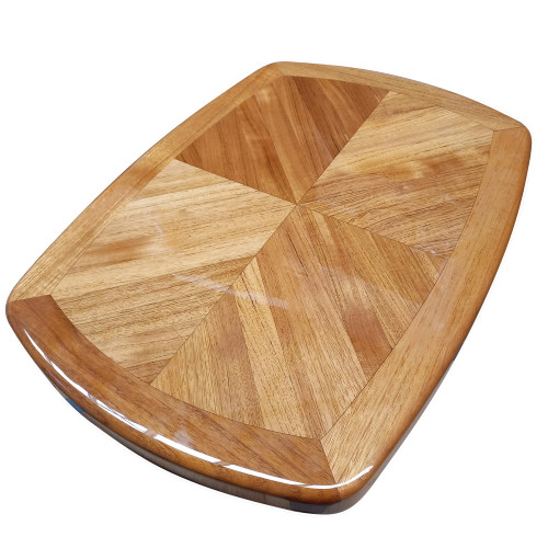 Teak Table Top - Classic Comfort - Gloss Lacquer