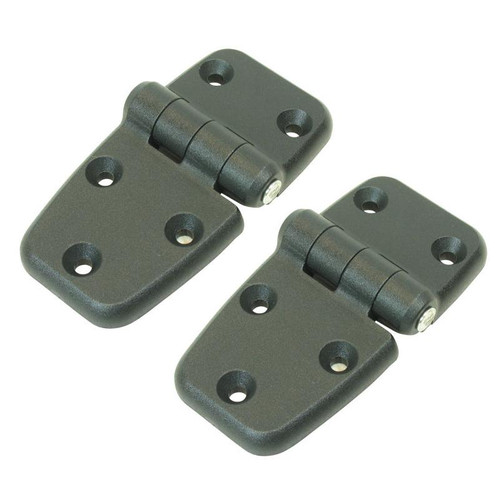 Hinges - UV Stabilised Black Nylon - 100mm (Pair)