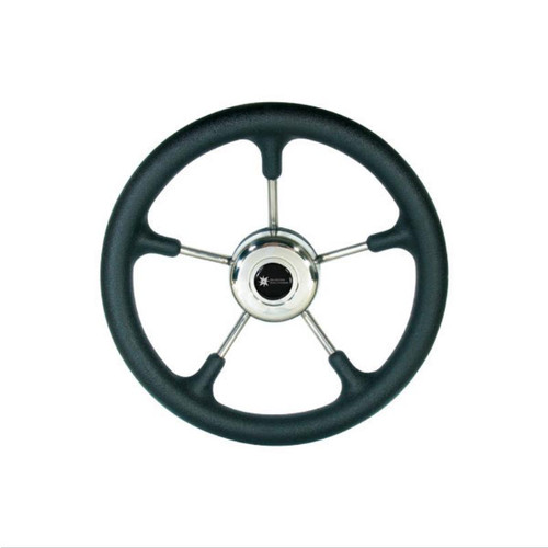 Steering Wheel - Bosun Five Spoke Stainless Steel