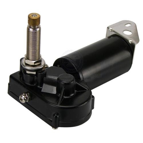 Pactrade Marine Heavy Duty Boat Wiper Motor - 80° Adjustable, 1.5" Shaft, Two Speed, 12V