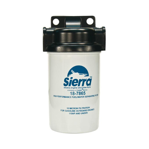 Sierra 21 Micron Fuel Filter - Complete Filter Assembly, Alloy