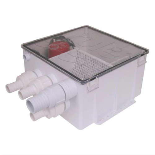 RULE Shower Sump Drain Kit - 1100 GPH Model