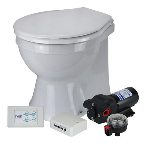 TMC Toilet Quiet Operation - Large Soft Close Lid 24V