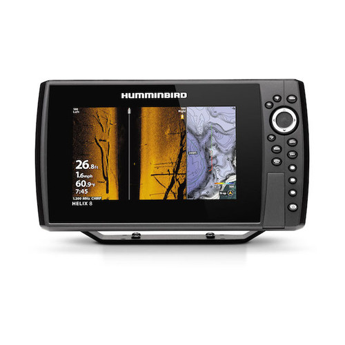 Humminbird Helix 8 Chirp MSI + GPS G4N inc Coastmaster Standard Map