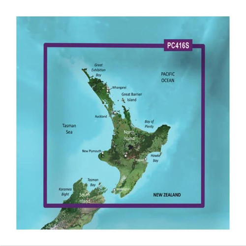 Garmin BlueChart G3 Vision microSD - New Zealand North