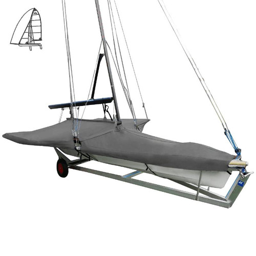 Oceansouth Cover for 49er Sailboat - Deck Cover