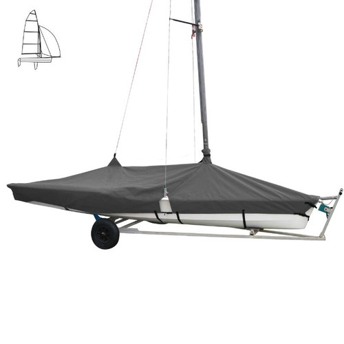 Oceansouth Cover for RS 100 Sailboat - Deck Cover