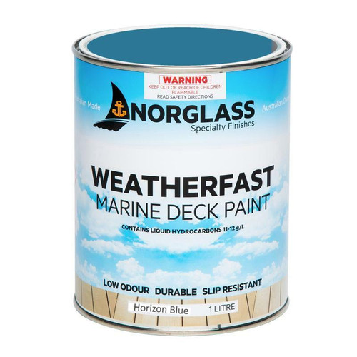 Norglass Weatherfast Slip Resistant Deck Paint - Horizon Blue