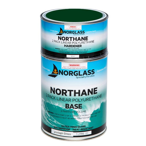 Northane Gloss 2-Pack Polyurethane Paint - Vintage Green