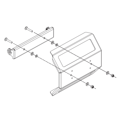 Humminbird In-Dash Mounting Kit HELIX 12 Models