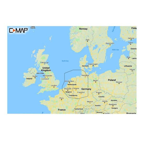 Lowrance C-MAP Discover - Benelux Inland & Coastal