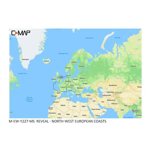 C-Map Reveal North-West European Coasts