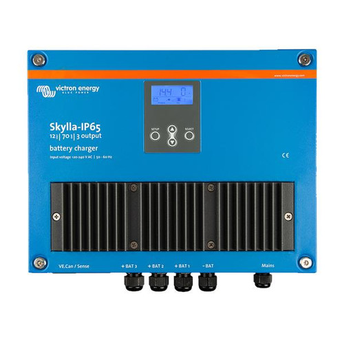 Victron Skylla IP65 Battery Charger - 12V/70A, 3 Outputs