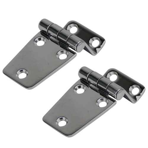 Hinges Offset Stainless Steel - 68 x 36mm (Pair)