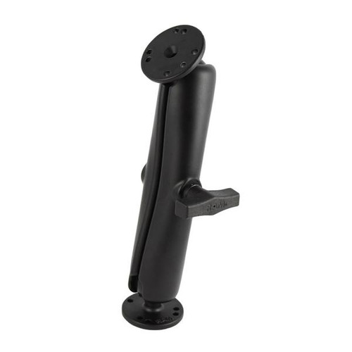  RAM MOUNTS Universal Marine Electronic Mount RAM-D-115-C with  Short Arm Compatible with 9 to 12 Fishfinder Gimbal Brackets : Electronics